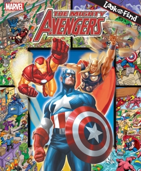 Hardcover Marvel Avengers: Look and Find Book