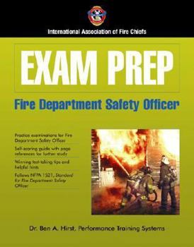 Paperback Exam Prep: Fire Department Safety Officer Book