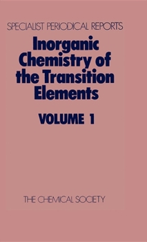Inorganic Chemistry of the Transition Elements vol 1