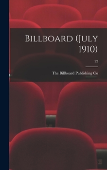 Hardcover Billboard (July 1910); 22 Book