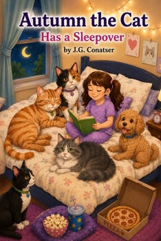 Paperback Autumn the Cat: Has a Sleepover Book