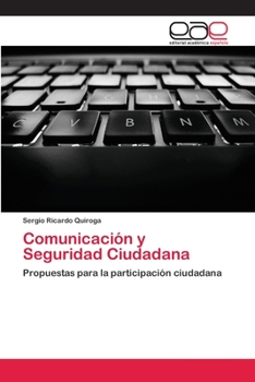 Paperback Comunicación y Seguridad Ciudadana [Spanish] Book