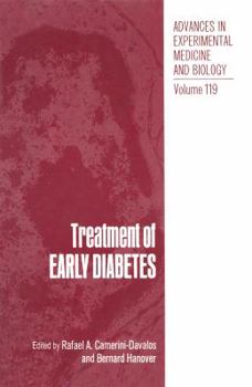 Paperback Treatment of Early Diabetes Book