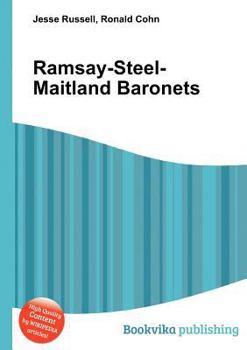 Paperback Ramsay-Steel-Maitland Baronets Book