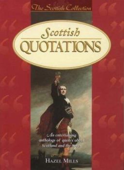 Hardcover Scottish Quotations Book