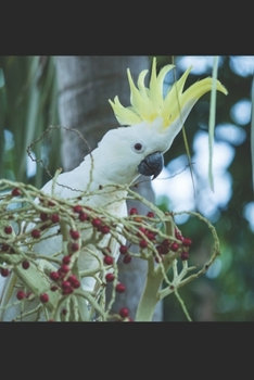 Gelbhaubenkakadu: Notizbuch / Tagebuch Kakadu - DIN A5 120 Seiten liniert - Geschenke für Vogelliebhaber Vogelbeobachtung (German Edition)