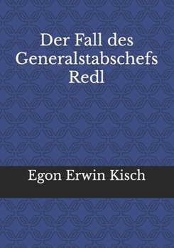 Paperback Der Fall des Generalstabschefs Redl [German] Book