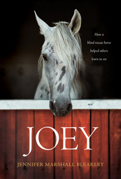 Hardcover Joey: How a Blind Rescue Horse Helped Others Learn to See Book