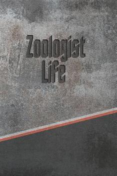 Paperback Zoologist Life: Personalized Isometric Dot Notebook 120 Pages 6x9 Book