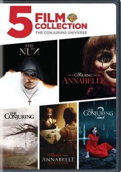 DVD 5 Film Collection: The Conjuring Universe Collection Book