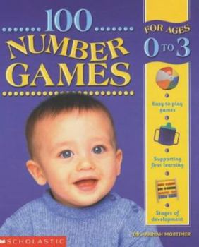Paperback 100 Number Games for Ages 0-3 Book