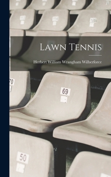 Hardcover Lawn Tennis Book
