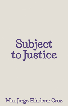 Paperback Subject to Justice Book