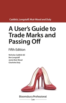 Paperback A User's Guide to Trade Marks and Passing Off Book