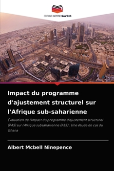 Paperback Impact du programme d'ajustement structurel sur l'Afrique sub-saharienne [French] Book