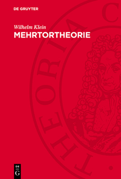 Hardcover Mehrtortheorie [German] Book