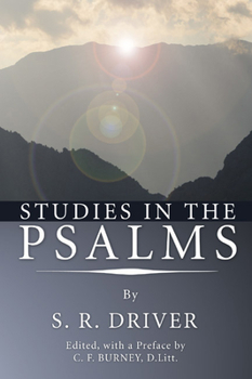 Paperback Studies in the Psalms Book