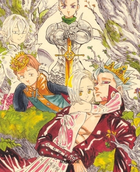 Notebook: Anime Seven Deadly Sins Soft Glossy Cover College Ruled Lined Pages Book 7.5 x 9.25 Inches 110 Pages
