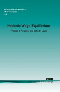 Paperback Hedonic Wage Equilibrium: Theory, Evidence and Policy Book