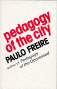 Hardcover Pedagogy of the City Book