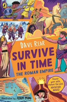 Paperback Survive in Time: The Roman Empire Book
