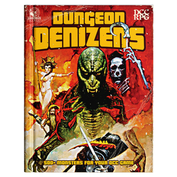 Hardcover DCC Rpg: Dungeon Denizens Book