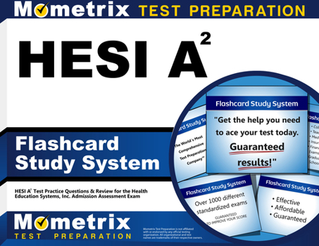 Misc. Hesi A2 Flashcard Study System: Hesi A2 Test Practice Questions & Review for the Health Education Systems, Inc. Admission Assessment Exam Book