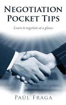 Paperback Negotiation Pocket Tips: Learn to negotiate at a glance Book
