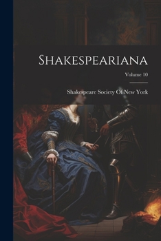 Paperback Shakespeariana; Volume 10 Book