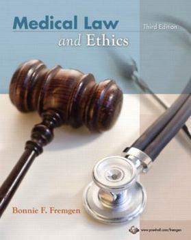 Paperback Medical Law and Ethics Book