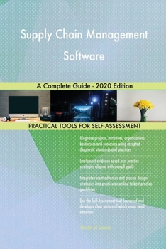 Paperback Supply Chain Management Software A Complete Guide - 2020 Edition Book