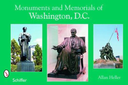 Paperback Monuments and Memorials of Washington, D.C. Book
