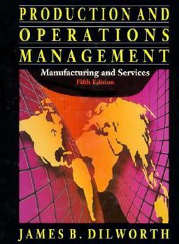Hardcover Production and Operations Management: Manufacturing and Services Book