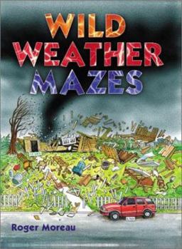 Paperback Wild Weather Mazes Book