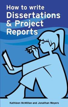 Paperback How to Write Dissertations & Project Reports (Smarter Study Guides) Book