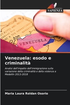 Paperback Venezuela: esodo e criminalità [Italian] Book