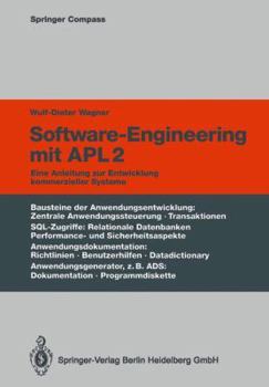 Paperback Software-Engineering Mit Apl2: Eine Anleitung Zur Entwicklung Kommerzieller Systeme [German] Book