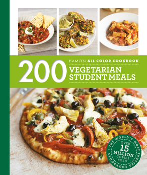 Paperback 200 Vegetarian Student Meals: Simple and Budget-Friendly Vegetarian Recipes Book