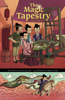 Paperback The Magic Tapestry: A Chinese Graphic Folktale Book