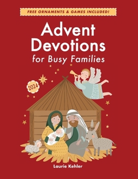 Paperback Advent Devotions for Busy Families Book