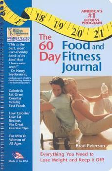 Paperback The 60-Day Food and Fitness Journal Book