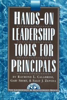 Hardcover Hands on Leadership Tools for Principals Book