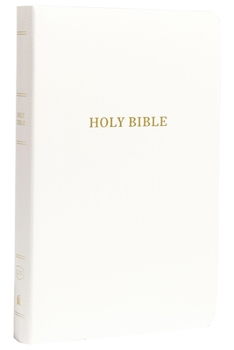 Imitation Leather KJV, Gift and Award Bible, Imitation Leather, White, Red Letter Edition Book