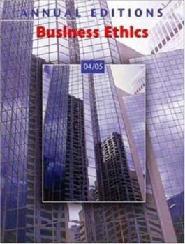 Paperback Annual Editions: Business Ethics 04/05 Book