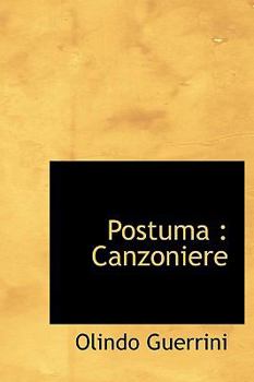 Postum : Canzoniere
