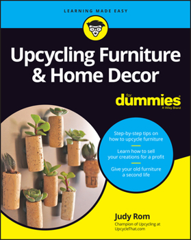 Paperback Upcycling Furniture & Home Decor for Dummies Book