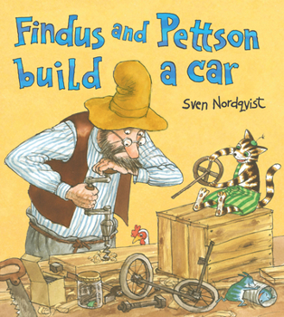Board book Findus and Pettson Build a Car Book