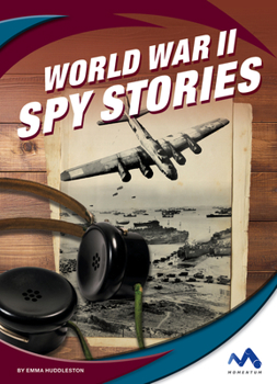 Library Binding World War II Spy Stories Book
