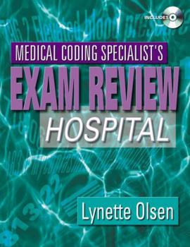Paperback Medical Coding Specialist's Exam Review: Hospital [With CDROM] Book