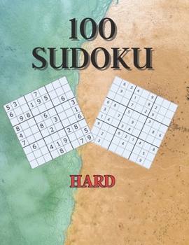 Paperback 100 Hard Sudoku with Solutions Large Print: Sudoku Puzzle Book for Adults, teens and kids: 100 Easy to Medium Sudoku Puzzles with Solutions Book